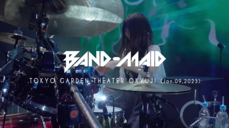 BAND-MAID、BAND-MAID TOKYO GARDEN THEATER OKYUJIから「NO GOD」のライブ映像を公開