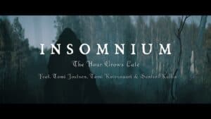 INSOMNIUM「The Hour Grows Late」公式MV公開！北欧メロデス最高峰の劇的爆音【インソムニウム】